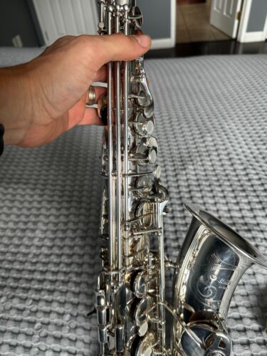 Yamaha YAS-62s “Purple Logo” Alto Sax- Rare Silver Plate, Dave Koz Model - Picture 10 of 11