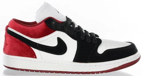 Jordan 1 SE Low Velvet Black Toe W
