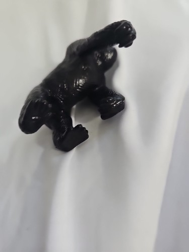 Black Gorilla Jungle 1.75" wild animal safari play figurine - Picture 5 of 7