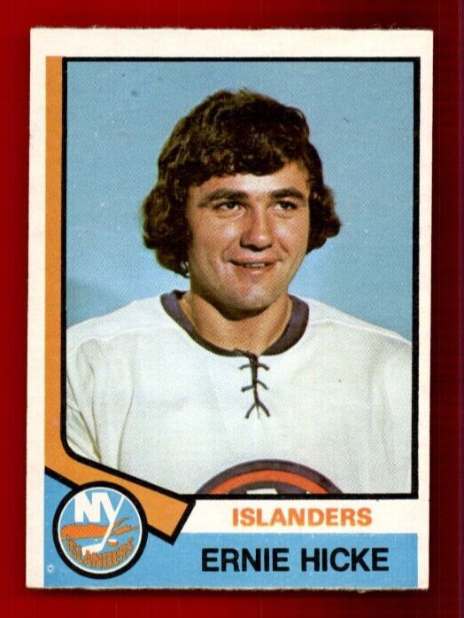 1974-75 O-Pee-Chee #387 Ernie Hicke NMMT