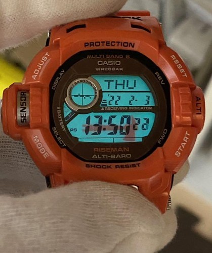 G-SHOCK/GW-9200RJ/限定/レスキューオレンジ/電波ソーラー/箱付 www