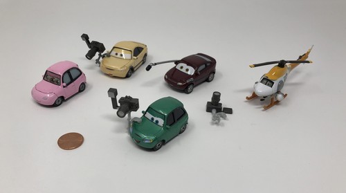 Disney Cars Piston Cup Press Lot Of 5 - Picture 2 of 5