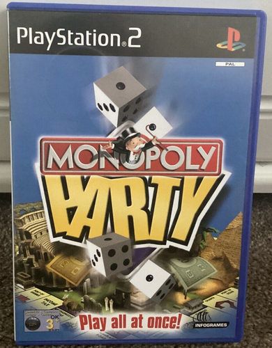 Monopoly Party - Juego Sony PlayStation 2 PS2 con Manual - Imagen 1 de 5