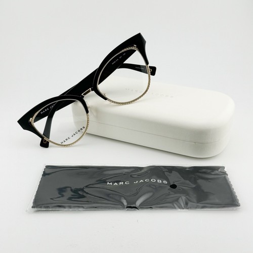 MARC JACOBS Eyewear MARC 216 Ladies Stylish Eyeglasses Black/Gold Frame Specs - Picture 16 of 16