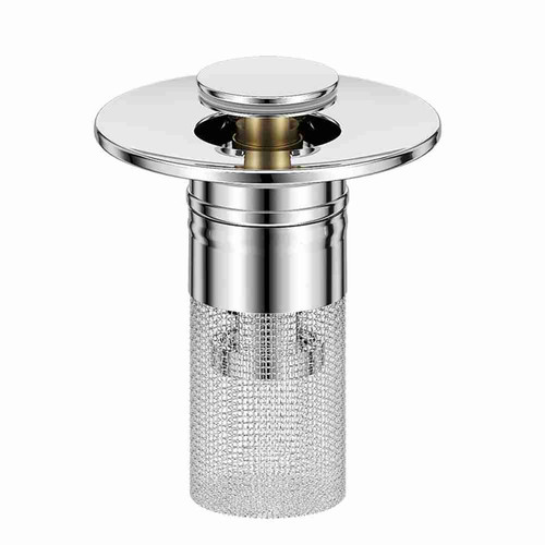 Bathroom Sink Plug Stopper Wash Basin Core Bounce Pop Up Drain Filter US New - Picture 1 of 5
