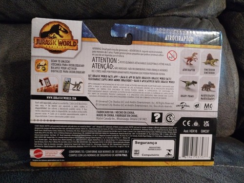 Jurassic World Dominion Ferocious Pack Dinosauro Atrociraptor 7" Mattel 2021 - Foto 3 di 4
