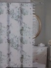 Cynthia Rowley Covent Garden Fabric Shower Curtain 72" x 72" NIP