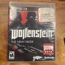 Wolfenstein: The New Order (Sony PlayStation 3, 2014), CIB, Tested