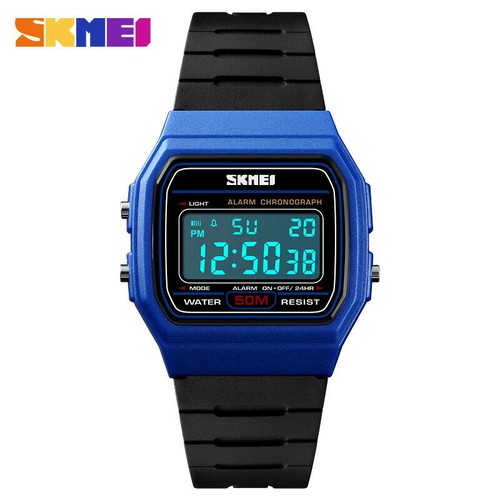 Impermeable EL Light Date Quartz Mens Boy Reloj de acero inoxidable Reloj de pulsera casual - Imagen 11 de 14