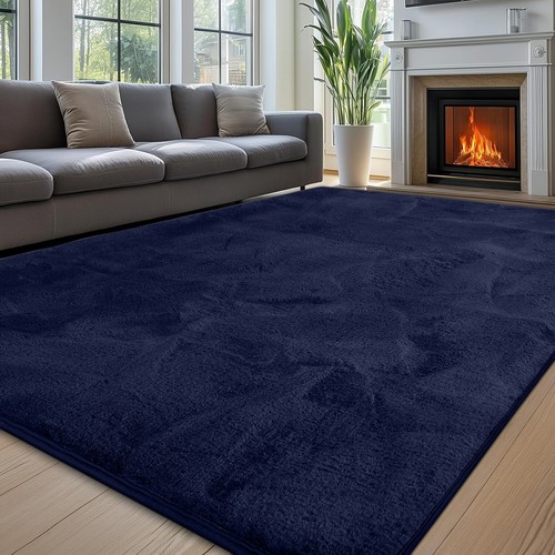 Shaggy Rug Soft Thick Anti Slip Fluffy Rug Living Room Bedroom Carpet Runner Rug - Picture 8 of 43