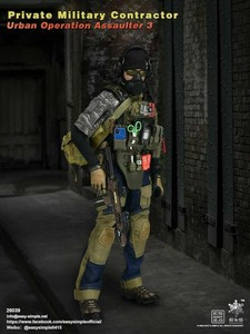 EASY/&SIMPLE ES26039 1//6 Private Military Contractor Urban Assaulter Pistol Model