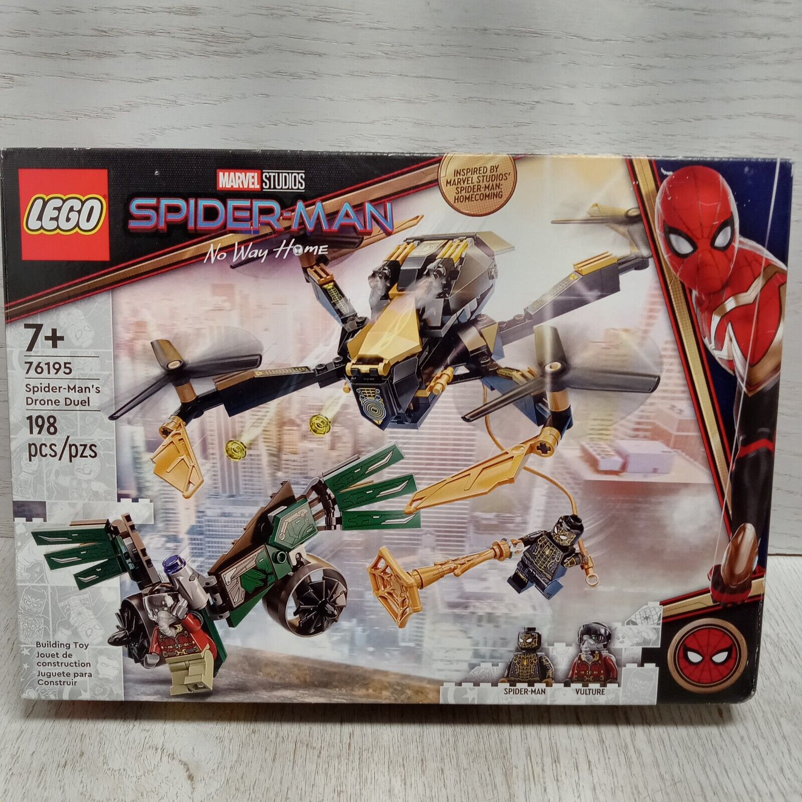 LEGO Spider-Man No Way Home 76195 No Minifigures Or Their Accessories NEW