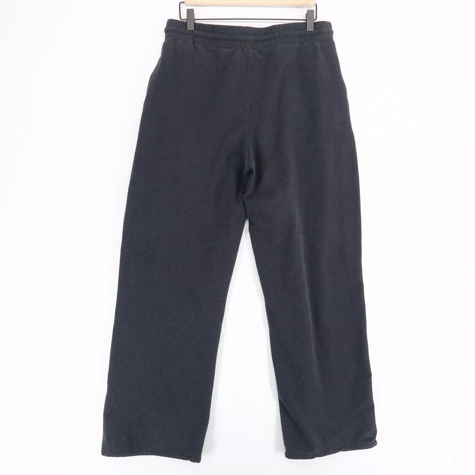 aritzia the constant cinch hems dark heather sweatpants