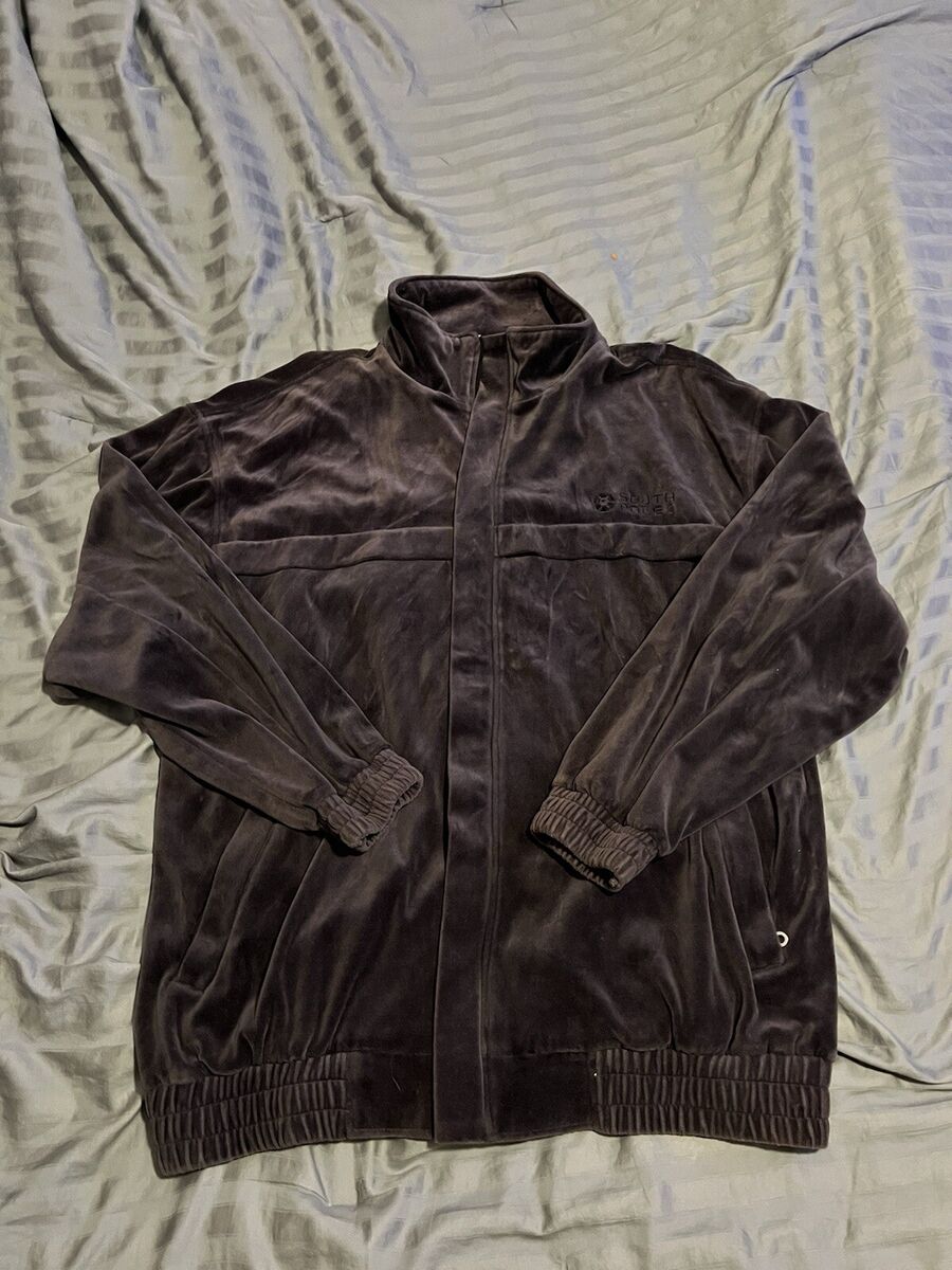 Vintage 90s Southpole Velour Velvet Tracksuit Jacket 2XL Vintage 90s Southpole Velour Velvet Tracksuit Jacket 2XL