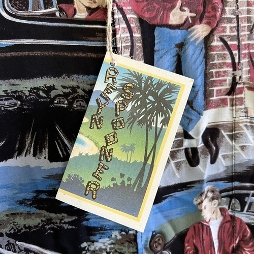 Reyn Spooner seltenes Sammlerstück Herren Rayon James Dean All Over Print Shirt XXXL - Bild 5 von 8