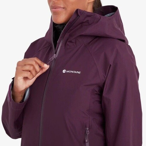 Montane Women's Spirit Waterproof Jacket - Saskatoon Berry - Size 8 XS- RP £210 - Picture 5 of 11