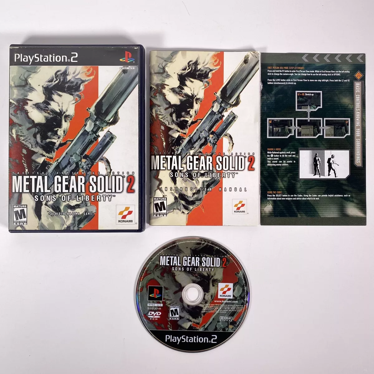 Metal Gear Solid 2: Sons of Liberty - PlayStation 2, PlayStation 2