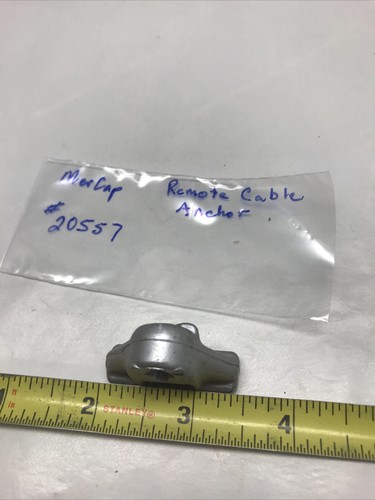 MerCap REMOTE CABLE ANCHOR, #20557- fits 4 Cylinder 1955 to 1964 NOS - Foto 5 di 5