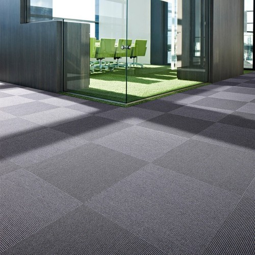Teppichfliesen GRAU B1 50x50 Schlinge 5,5mm 4,95€/Fliese 120m2 UVP 58€/m2 -66% - Bild 10 von 11