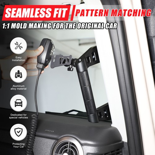 A Pillar Handle With Walkie-Talkie Mount For Ineos Grenadier 2022-24 Accessories - Bild 4 von 22