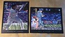 1997 Pinnacle Zenith 8x10 Baseball Cards Lot of 24 Cards Base & Dufex Ripken