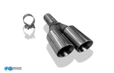 FOX Endrohr für FOX Endschalldämpfer Audi A2 1.6l 1.4l 1.2l TDI 1.4l TDI 2x76mm