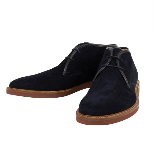 New ERUomoEGILDO ZEGNA Navy Blue 8.5 Suede Pelle Chukka Stivali Shoes 8.5 Blue US 7.5 EU 4ffa2f New ERUomoEGILDO ZEGNA Navy Blue 8.5 Suede Pelle Chukka Stivali Shoes 8.5 Blue US 7.5 EU 4ffa2f