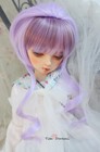 Bjd Doll Wig 1/3 8-9" Pullip Sd Cute Long Hair