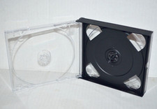 Sony PlayStation 1 PS1 PSOne Quad 4-Disc CD Video Game Replacement Empty Case