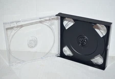 Sony PlayStation 1 PS1 PSOne Quad 4-Disc CD Video Game Replacement Empty Case