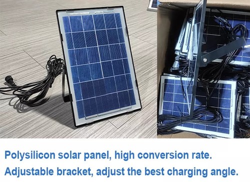 Lámpara LED Solar, Exterior/Interior - Casa, Jardín, Garaje, Camping (Interior/Exterior) - Imagen 20 de 48