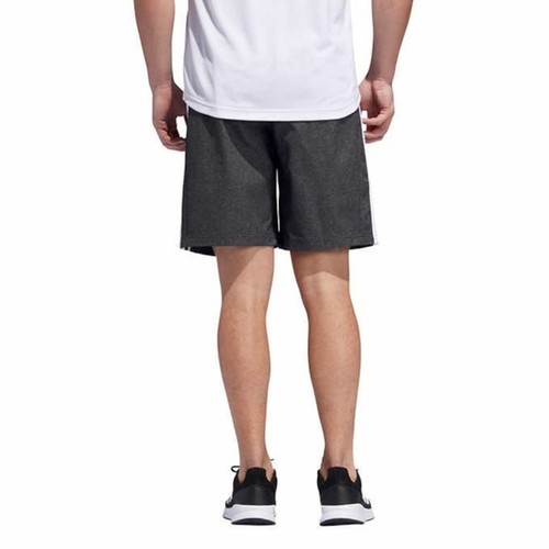 Pantalones Cortos Adidas Para Hombre Grandes Negros Tejidos Climalite Bolsillos Entrenamiento Activo Gimnasio Nuevos - Imagen 3 de 6