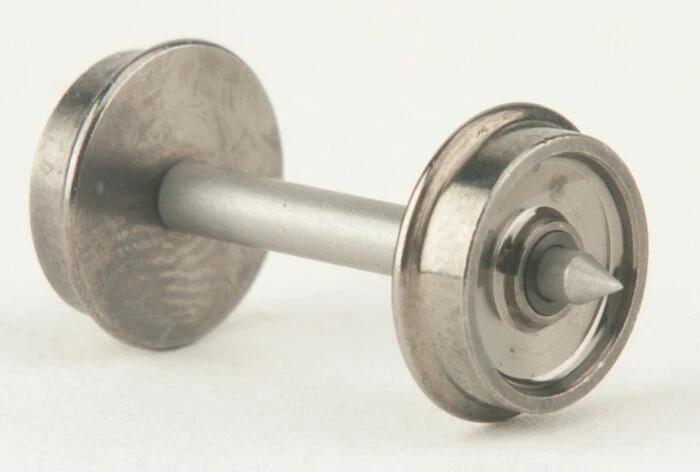 Juegos de ruedas Walthers 920-2304 escala HO 33" metal torneado RP-25 con ejes metálicos 100pk Foto 3 de 4