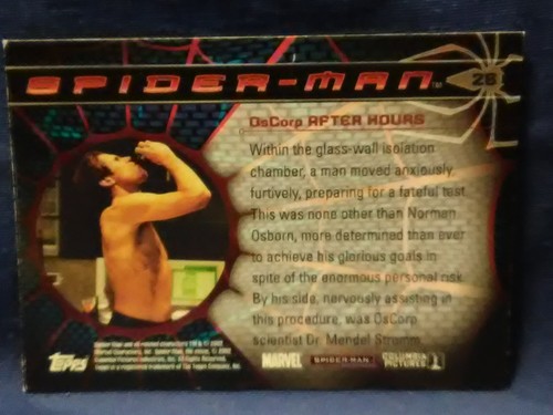 2002 Topps Spider-Man the Movie BASE Trading Cards You-Pick-1 - Picture 34 of 122