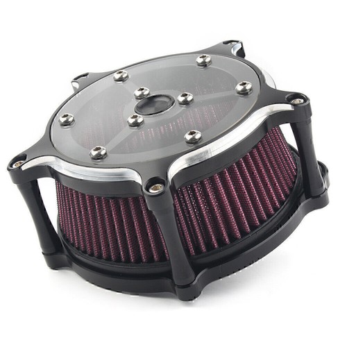 Turbine spike Air Cleaner intake filter For harley Sportster XL1200 XL883 72 48 - Picture 2 of 12