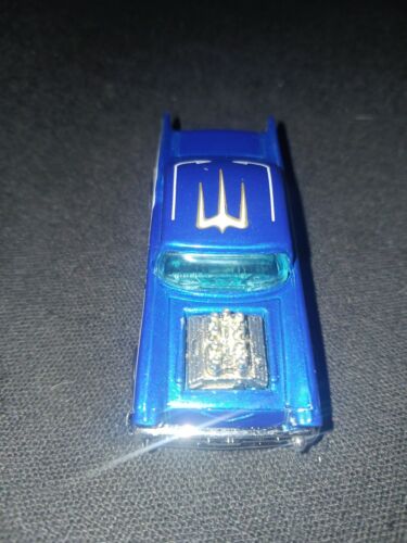 Hot Wheels 57 Chevy Custom Rod with Flames blau lose Gasser - Bild 3 von 5