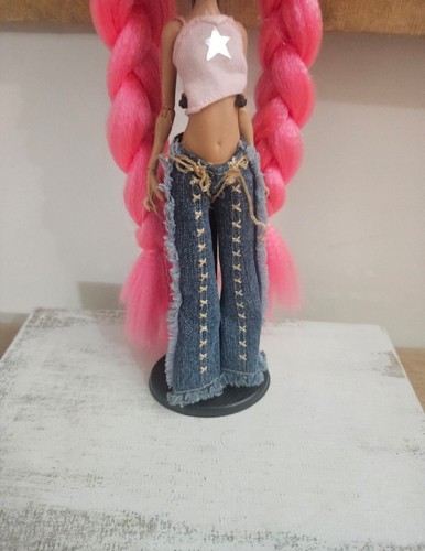 Monster high howleen reroot neon pink hair - Picture 3 of 4