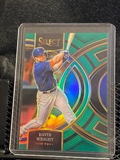 David Wright 2024 Select - Premier Level - Green Prizm #1/5 - Mets