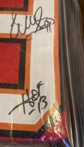 HOF Warren Sapp Tampa Bucs Autographed Home Jersey With COA JSA XL - Picture 4 of 5