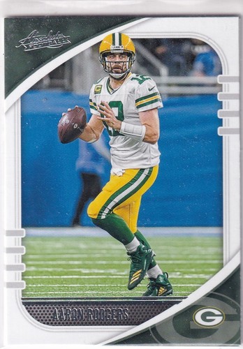 Panini NFL Football Absolute 2020 Karte No. 92 Aaron Rodgers - Picture 1 of 2