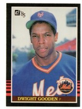 1985 Donruss #190 Dwight Gooden Rookie  New York Mets VINTAGE FREE SHIPPING