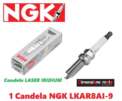 6706 - Candela NGK LKAR8AI-9 Laser Iridium per KTM XC 450 W dal 2010 > - Foto 1 di 1