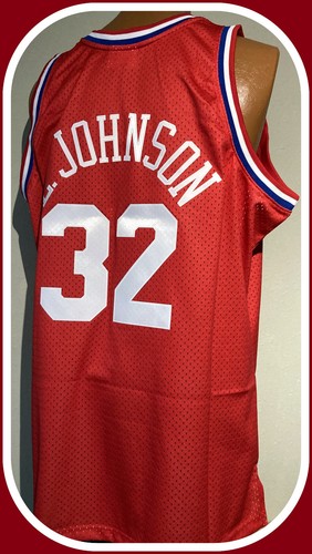 LOS ANGELES LAKERS MAGIC JOHNSON 1991 NBA ALL STAR SWINGMAN JERSEY ADULT XXL NWT - Picture 5 of 6