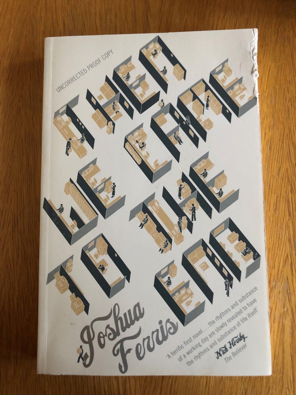 THEN WE CAME TO THE END by JOSHUA FERRIS - VIKING - P/B - *PROOF*