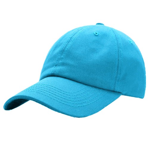 Baseballmütze Ball Papa Schirmmütze verstellbar uni einfarbig gewaschen 100 % Baumwolle Caps - Bild 22 von 47