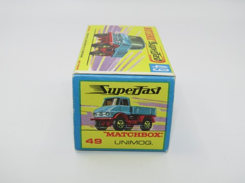 Matchbox Superfast No 49 Unimog Extremely RARE Box W/OUT NEW MIB - Picture 11 of 14