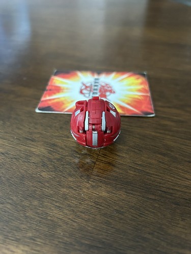 Bakugan Battle Brawlers Pyrus Iron Dragonoid Mechtanium Surge Rare! - Picture 8 of 8