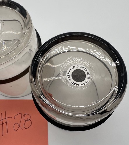 TUPPERWARE Acrylic TUMBLERS (3) preludio Glasses Cups 10 oz Smoke #28 Stack - Picture 24 of 24
