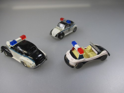Wiking: Konvolut 3 gesuperte Police-Modelle, VW Käfer, Buggy, Opel (Schub81) - Bild 2 von 3