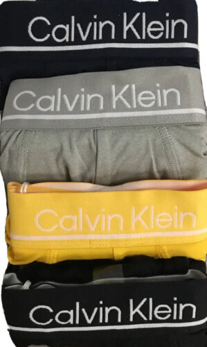Calvin Klein Men Underwear 4-Pack Microfiber Stretch Hip Briefs,Multicolor,Small - Picture 2 of 3